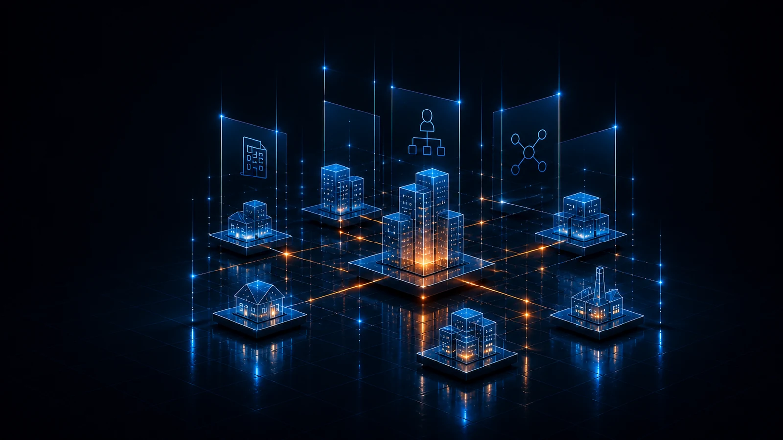 Vernetzte Unternehmensstandorte als holografische Gebäudestruktur für IT-Sicherheit und Compliance